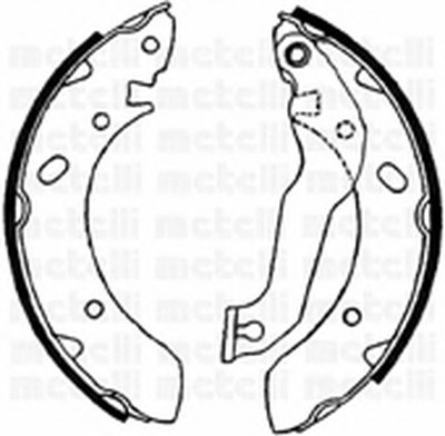 Комплект тормозных колодок METELLI купить