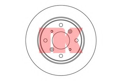 Тормозной диск NK купить