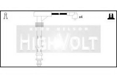 Комплект проводов зажигания HighVolt STANDARD