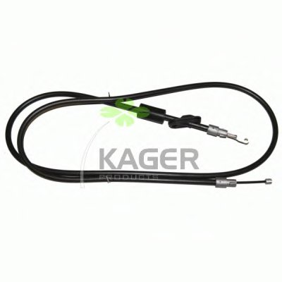 Трос, стояночная тормозная система KAGER