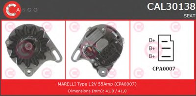 Генератор GENUINE SERIES CASCO купить