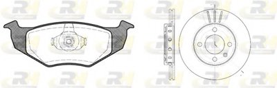 Комплект тормозов, дисковый тормозной механизм Dual Kit ROADHOUSE