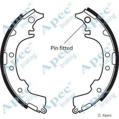 Тормозные колодки APEC braking купить