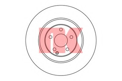 Тормозной диск NK купить
