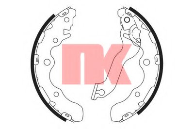 Комплект тормозных колодок NK купить