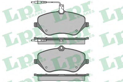 Комплект тормозных колодок, дисковый тормоз LPR купить