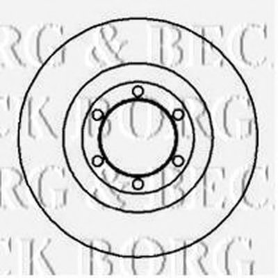 Тормозной диск BORG & BECK купить