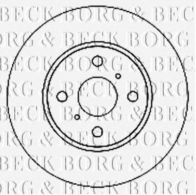 Тормозной диск BORG & BECK купить