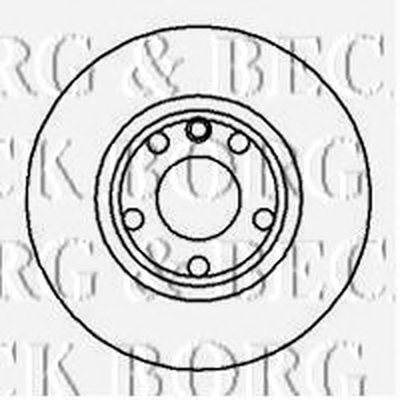 Тормозной диск BORG & BECK купить