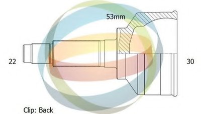 Шарнирный комплект, приводной вал ODM-MULTIPARTS