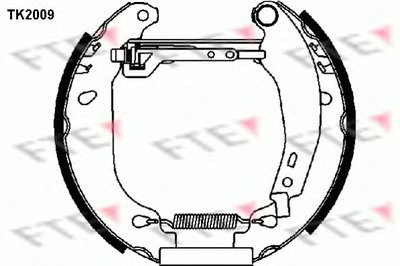 Комплект тормозных колодок FTE купить