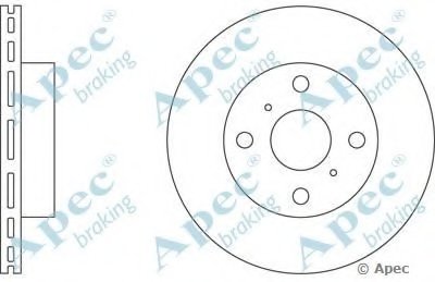 Тормозной диск APEC braking купить