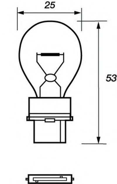 Лампа накаливания, фонарь указателя поворота; Лампа накаливания, задняя противотуманная фара; Лампа накаливания, фара заднего хода; Лампа накаливания, дополнительный фонарь сигнала торможения MOTAQUIP купить