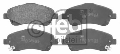 Комплект тормозных колодок, дисковый тормоз FEBI BILSTEIN