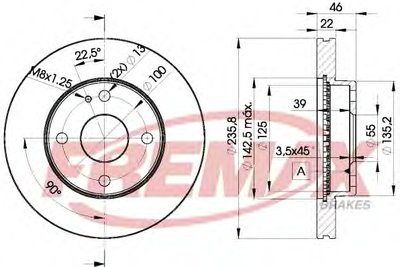 Тормозной диск Premium Carbon + FREMAX купить