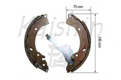 Комплект тормозных колодок KAISHIN купить