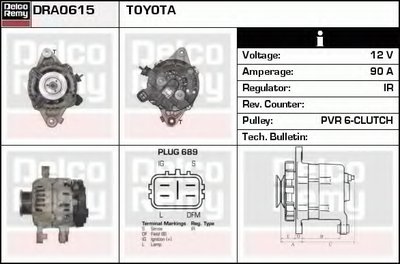 Генератор Remanufactured REMY (Light Duty) DELCO REMY купить