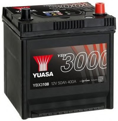 Стартерная аккумуляторная батарея YBX3000 SMF Batteries YUASA купить