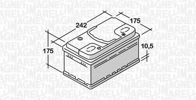 Стартерная аккумуляторная батарея для ETS MAGNETI MARELLI купить