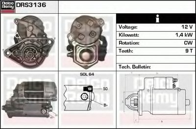 Стартер Remanufactured REMY (Light Duty) DELCO REMY купить