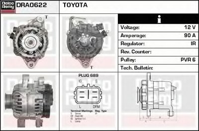 Генератор Remanufactured REMY (Light Duty) DELCO REMY купить