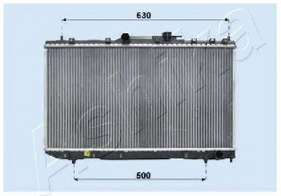Радиатор, охлаждение двигателя ASHIKA купить