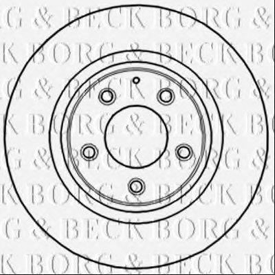 Тормозной диск BORG & BECK купить