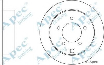 Тормозной диск APEC braking купить