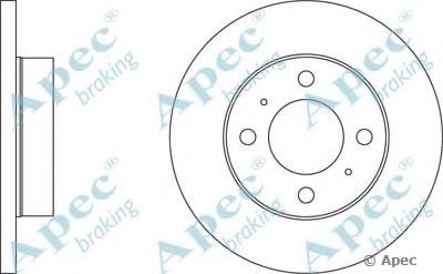 Тормозной диск APEC braking купить