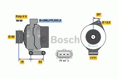 Генератор BOSCH купить