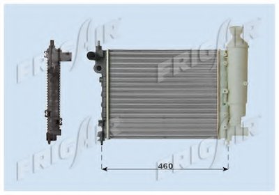 Радиатор, охлаждение двигателя FRIGAIR купить