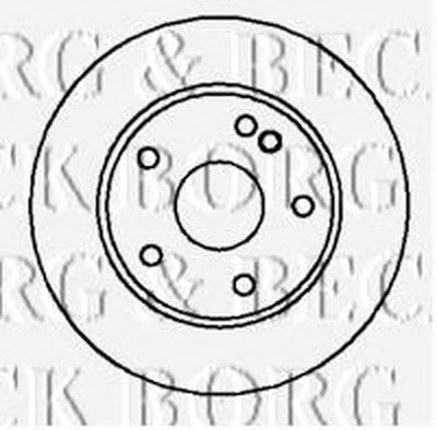 Тормозной диск BORG & BECK купить