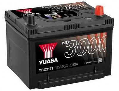 Стартерная аккумуляторная батарея YBX3000 SMF Batteries YUASA купить