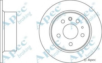 Тормозной диск APEC braking купить