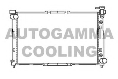Радиатор, охлаждение двигателя AUTOGAMMA купить