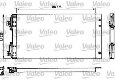 Конденсатор, кондиционер VALEO купить