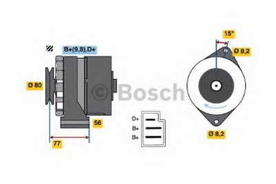 Генератор BOSCH купить