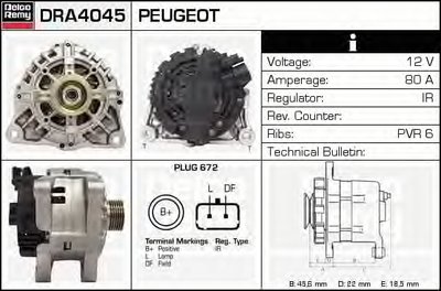 Генератор Remanufactured REMY (Light Duty) DELCO REMY купить