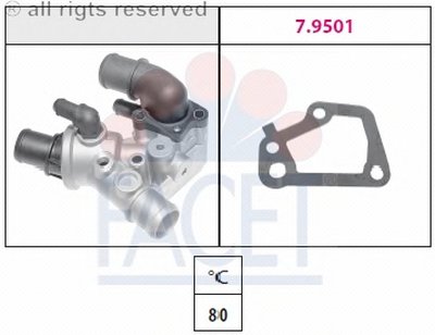 Термостат, охлаждающая жидкость FACET купить