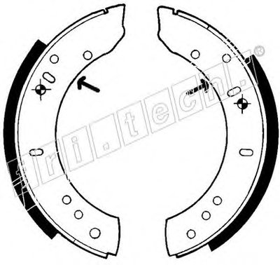 Комплект тормозных колодок fri.tech. купить