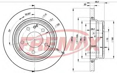 Тормозной диск Premium Carbon + FREMAX купить
