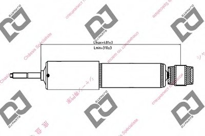 Амортизатор DJ PARTS купить