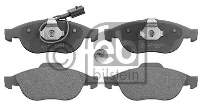 Комплект тормозных колодок, дисковый тормоз FEBI BILSTEIN