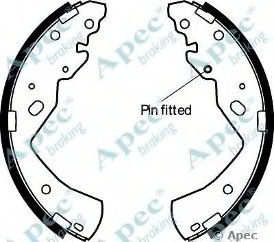 Тормозные колодки APEC braking купить