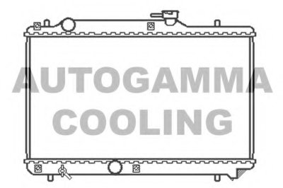 Радиатор, охлаждение двигателя AUTOGAMMA купить