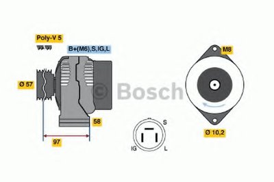 Генератор BOSCH купить