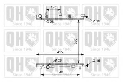 Радиатор, охлаждение двигателя QUINTON HAZELL купить