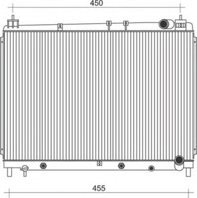 Радиатор, охлаждение двигателя MAGNETI MARELLI купить