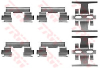 Комплектующие, колодки дискового тормоза