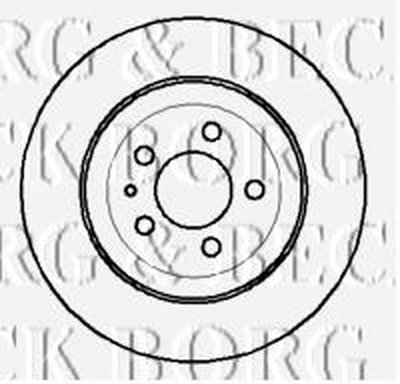 Тормозной диск BORG & BECK купить